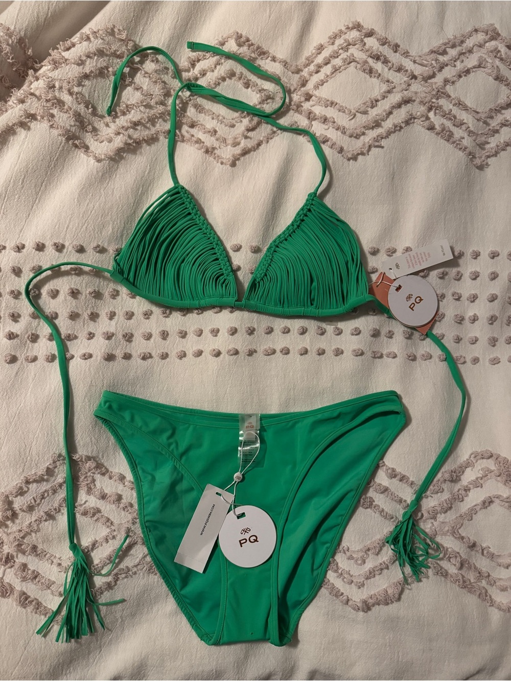 Women’s PQ Macramé Bikini NWT - Picture 4 of 7